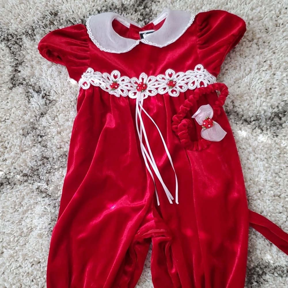 NWOT RARE Editions Velvet One Piece